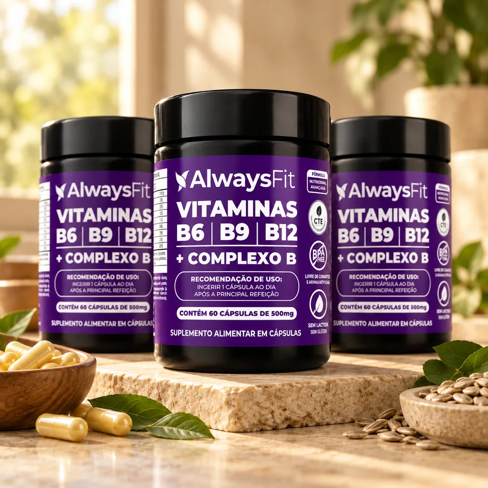 Complexo B AlwaysFit – 60 Cápsulas