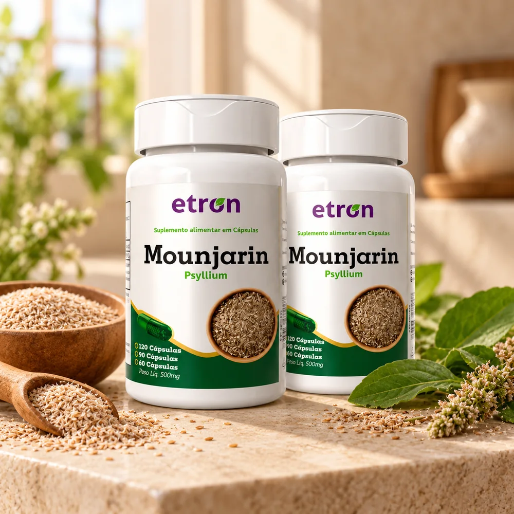 Mounjarin Psyllium – Fibra em Cápsulas